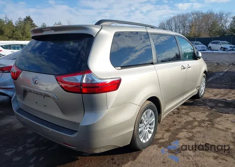 2015 Toyota Sienna Xle 8 Passenger from USA, damaged, VIN 5TDYK3DC2FS638694